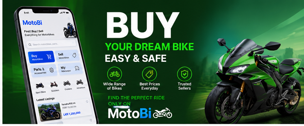 Buy your dream bike easily and safely with MotoBi.